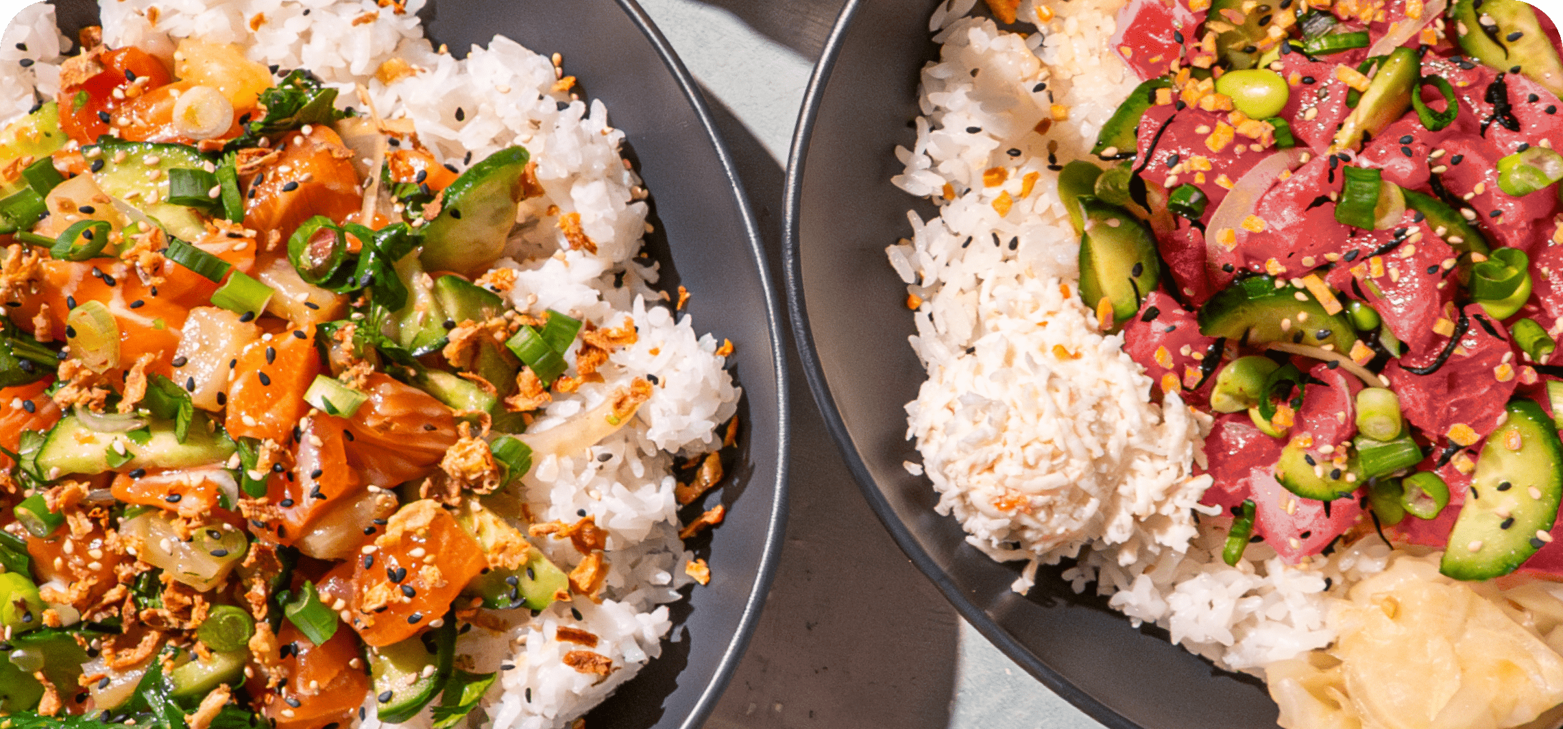 pokeworks two signature dishes