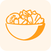A decorative icons - Poke bowl