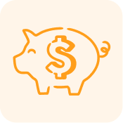 decorative icons - Piggy Bank