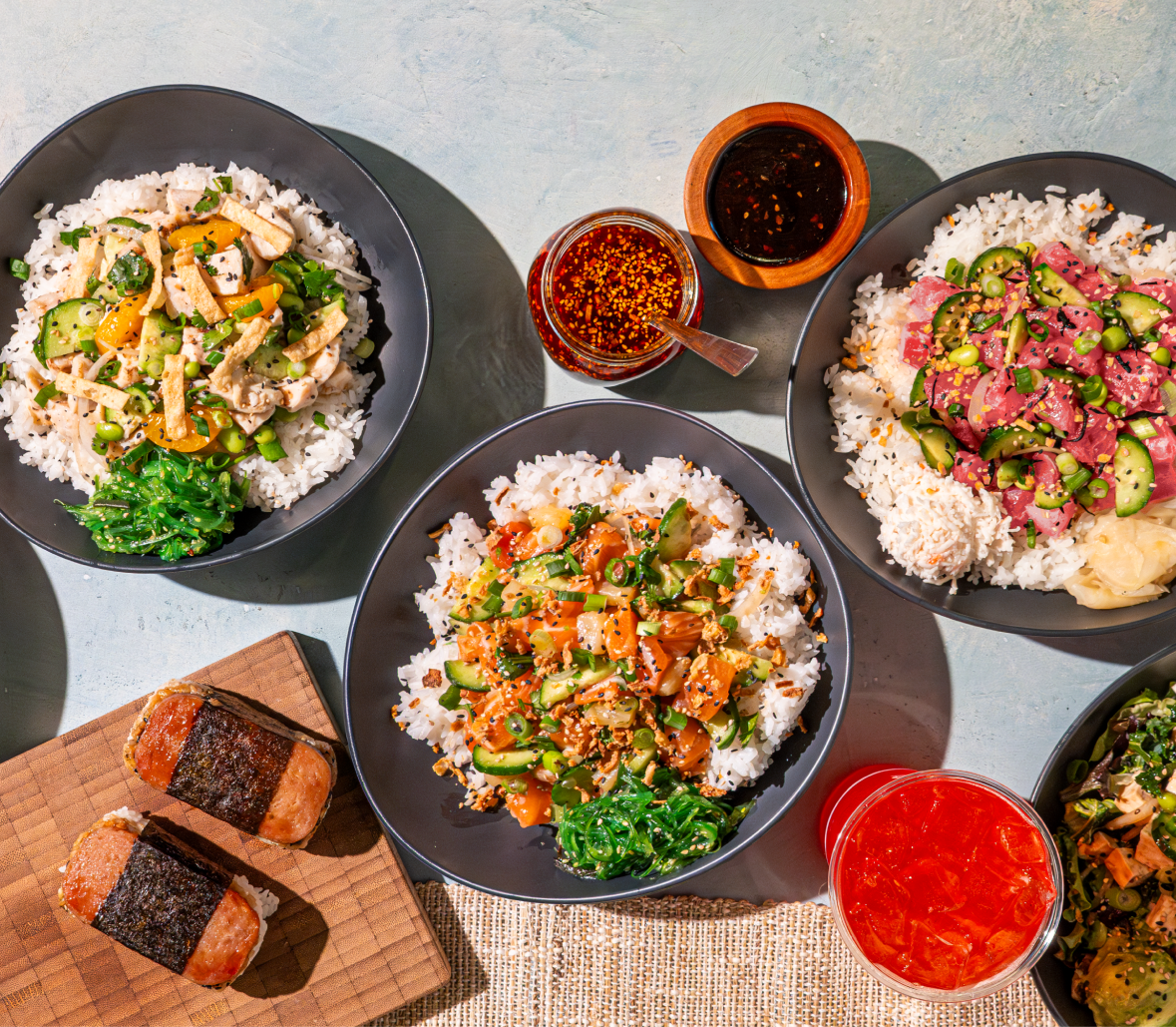 Umami Ahi and Spicy Ahi