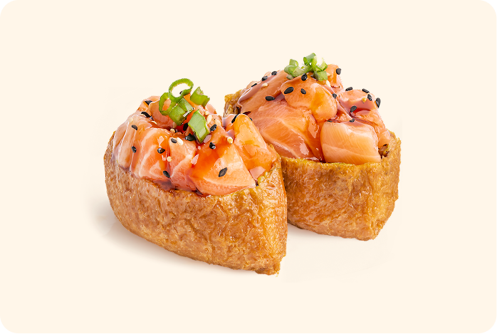 FRESH SALMON POKE BOMB
